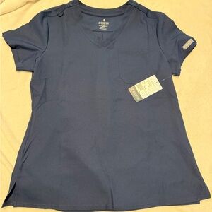 Navy Blue women’s scrub top